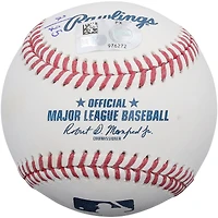 Balle de baseball autographiée par Kyle Tucker des Dodgers de Los Angeles avec inscription « 1er circuit des Dodgers de Los Angeles le 3 avril 1926 » - Édition limitée à 25 exemplaires