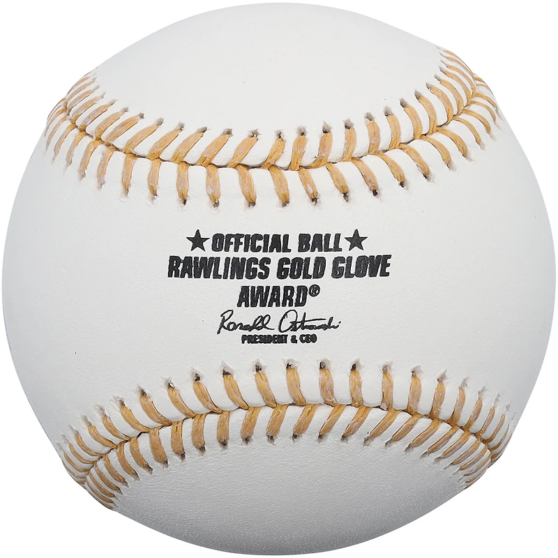Balle de baseball autographiée par Kyle Tucker des Dodgers de Los Angeles, gant d'or avec logo,