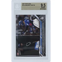 LeBron James & Mookie Betts 2023 Topps Now Salute to Greatness #736 BGS Authenticated 9.5 Card 