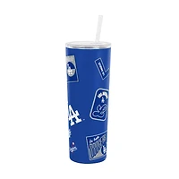 Logo Brands Los Angeles Dodgers 30oz Dreamweave Straw Tumbler