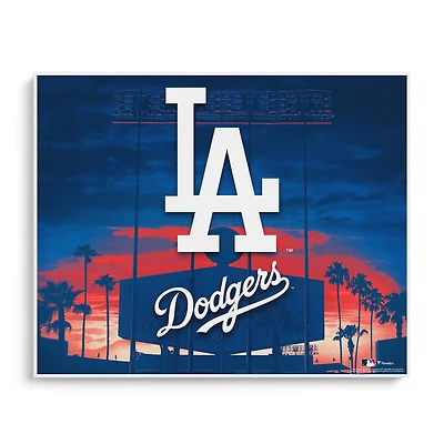 Los Angeles Dodgers 16" x 20" Photo Print - Art by Brian Konnick