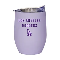 Dodgers de Los Angeles 16oz. Gobelet incurvé doux au toucher lavande