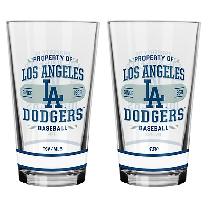 Ensemble de 2 verres à mélanger Los Angeles Dodgers