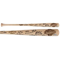 Los Angeles Dodgers 2025 World Series Champions Autographed Pillbox Commemorative Bat with 8 Signatures & Multiple Inscriptions - Limited Edition of 25