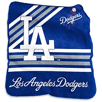 Jeté Raschel en peluche 50 po x 60 po des Dodgers de Los Angeles