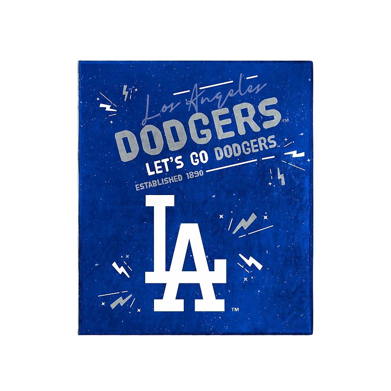 Los Angeles Dodgers 60" x 70" Plush Throw Blanket