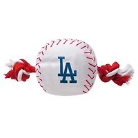 Jouet en corde de baseball des Dodgers de Los Angeles