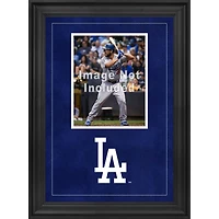 Cadre photo vertical de luxe encadré 8" x 10" des Dodgers de Los Angeles avec logo de l'équipe