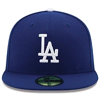 Los Angeles Dodgers New Era Game Authentic Collection On-Field 59FIFTY - Casquette ajustée Royal