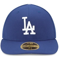 Los Angeles Dodgers New Era Game Authentic Collection On-Field Low Profile 59FIFTY - Chapeau ajusté Royal