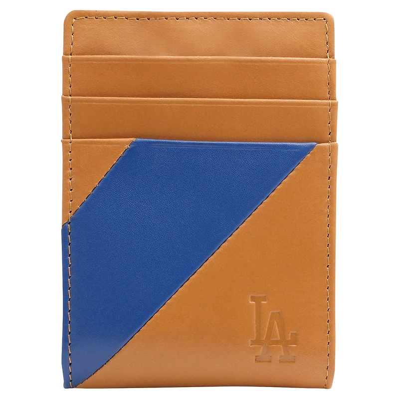 Porte-cartes en cuir Olson des Dodgers de Los Angeles de Lusso