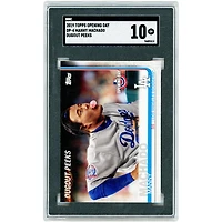 Manny Machado Los Angeles Dodgers 2019 Topps Opening Day Dugout Peeks #DP-4 SGC Authenticated 10 Card