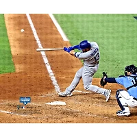 Max Muncy, champion non signé des Dodgers de Los Angeles, frappe une photo
