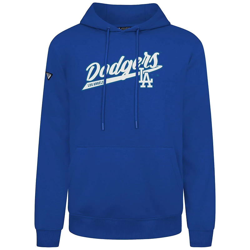 Sweat à capuche en polaire Levelwear Royal Los Angeles Dodgers Podium pour homme