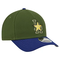 Men's New Era Dark Green Los Angeles Dodgers City Feature 9FORTY A-Frame Adjustable Hat