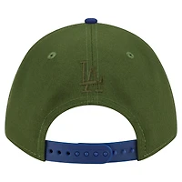 Men's New Era Dark Green Los Angeles Dodgers City Feature 9FORTY A-Frame Adjustable Hat