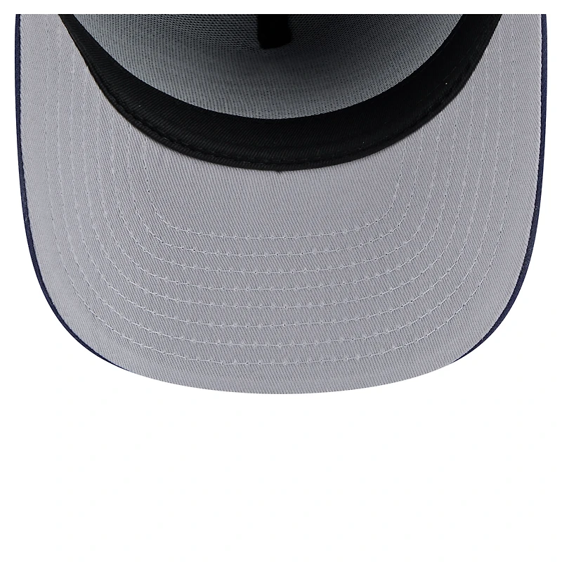 Men's New Era  Navy Los Angeles Dodgers Color Pack Tonal A-Frame 59FIFTY Fitted Hat