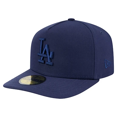 Casquette ajustée 59FIFTY bleu marine Los Angeles Dodgers de New Era pour homme