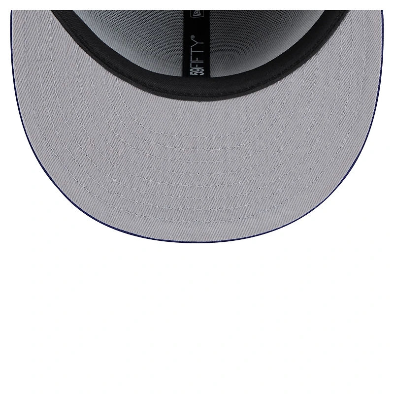Casquette ajustée 59FIFTY à motif d'injection New Era Royal Los Angeles Dodgers pour homme