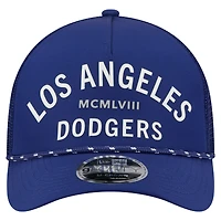 Men's New Era  Royal Los Angeles Dodgers Minimalist 9FORTY A-Frame Adjustable Hat