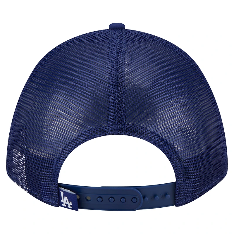 Men's New Era  Royal Los Angeles Dodgers Minimalist 9FORTY A-Frame Adjustable Hat