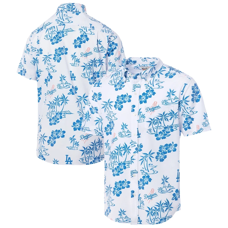 Men's Reyn Spooner Royal Los Angeles Dodgers Kekai Button-Down Shirt
