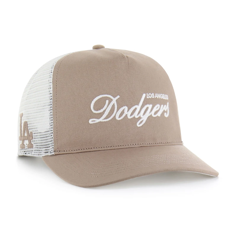 Casquette ajustable en maille Foundational Hitch marron Los Angeles Dodgers '47 pour homme
