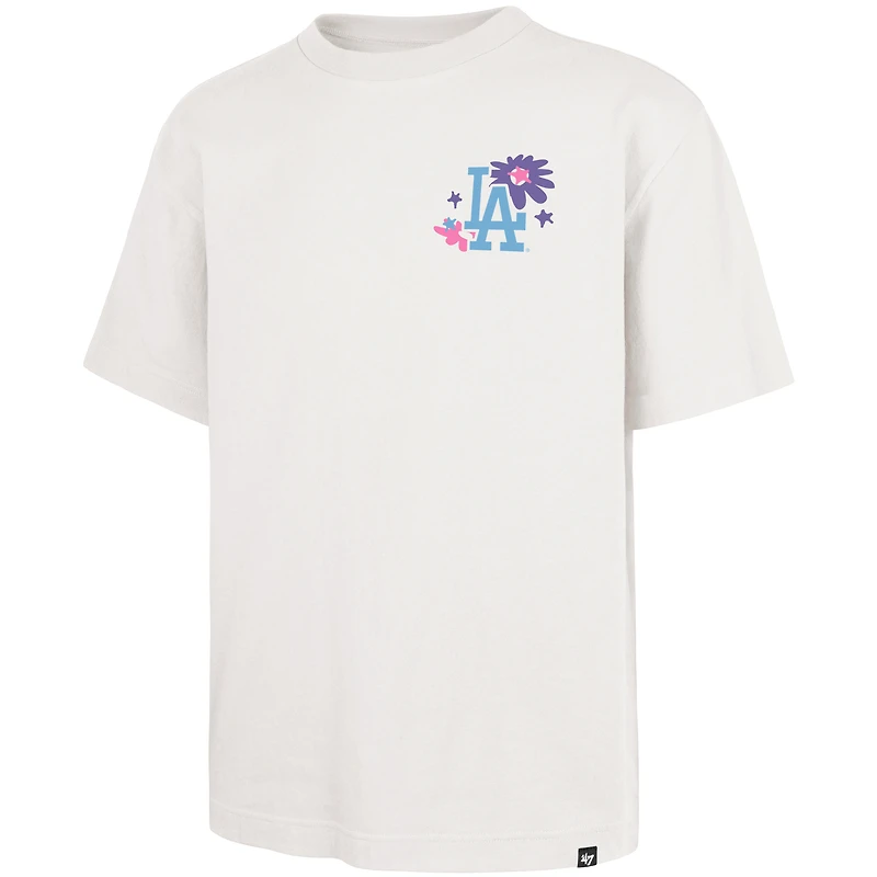 T-shirt crème Flora Foundation 47 des Dodgers de Los Angeles pour homme