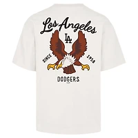 Men's '47 Cream Los Angeles Dodgers Souvenir Eagle Foundation T-Shirt