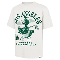Men's '47  Cream Los Angeles Dodgers Strollin' Foundation T-Shirt
