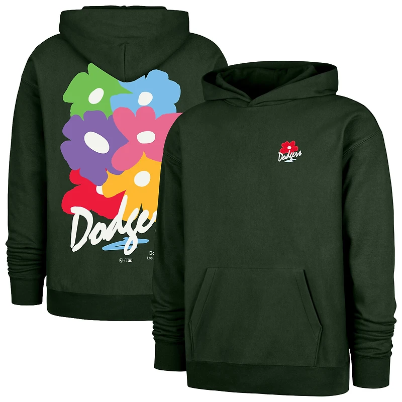 Men's '47 Dark Green Los Angeles Dodgers Gallery Foundation Hoodie