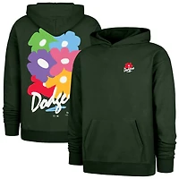 Men's '47  Dark Green Los Angeles Dodgers Gallery Foundation Hoodie