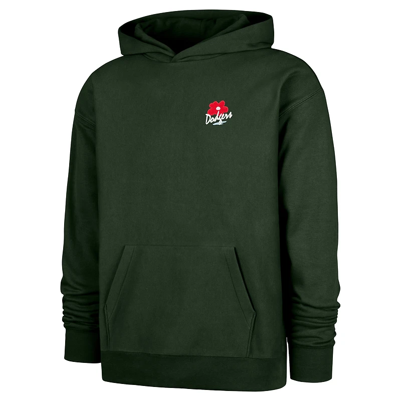 Men's '47 Dark Green Los Angeles Dodgers Gallery Foundation Hoodie