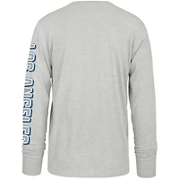 T-shirt à manches longues Fair Ball Franklin gris Los Angeles Dodgers '47 pour homme
