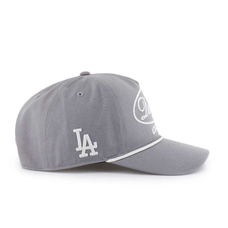 Casquette ajustable grise « 47 » pour homme des Dodgers de Los Angeles