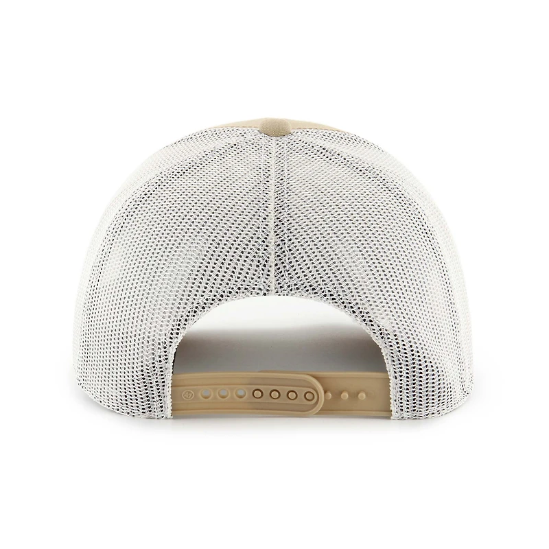 Men's '47 Khaki Los Angeles Dodgers Ridgewood Trucker Adjustable Hats