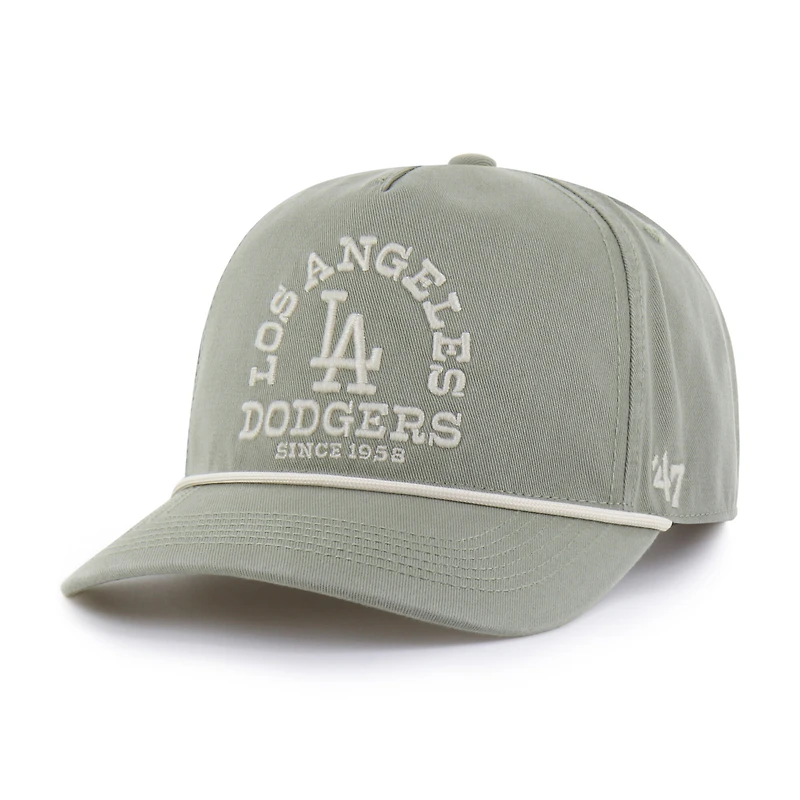 Men's '47  Olive Los Angeles Dodgers Canyon Ranchero Hitch Adjustable Hat