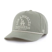 Men's '47  Olive Los Angeles Dodgers Canyon Ranchero Hitch Adjustable Hat