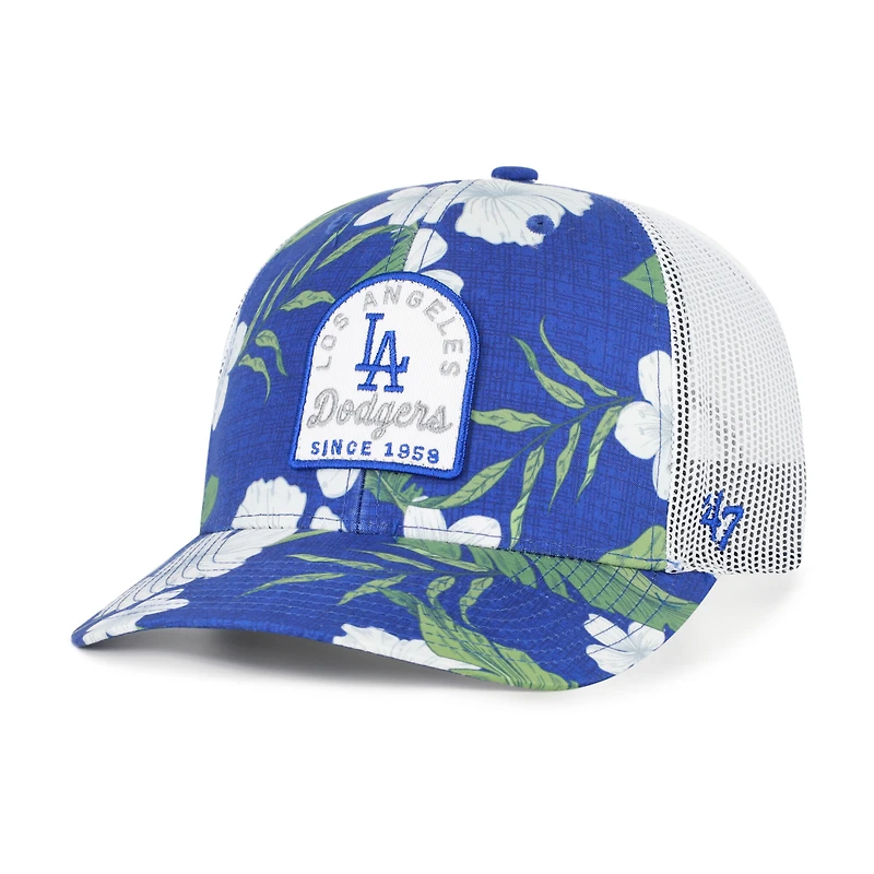 Casquette trucker ajustable pour homme '47 Royal Los Angeles Dodgers Beachside