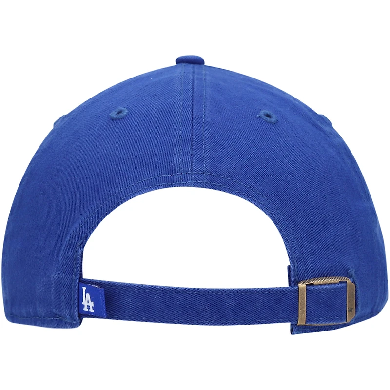 Men's '47 Royal Los Angeles Dodgers Clean Up Adjustable Hat