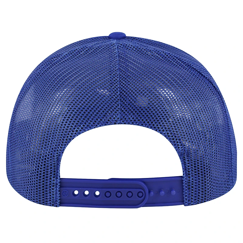 Men's  '47 Royal Los Angeles Dodgers Local Patch Foam Front Trucker Adjustable Hat