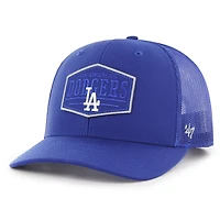 Casquette réglable '47 Royal Los Angeles Dodgers Ridgeline Tonal Patch Trucker pour homme