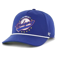 Casquette réglable Premier Hitch de la collection Wax Pack '47 Royal Los Angeles Dodgers pour hommes