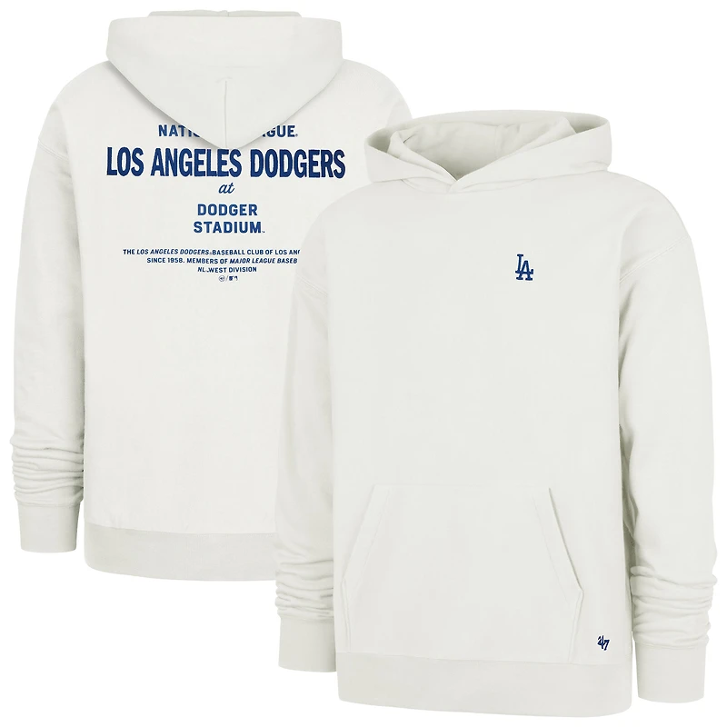 Sweat à capuche pour homme « 47 Sand Los Angeles Dodgers Leon Foundation »