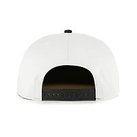 Casquette snapback blanche/noire pour homme des Dodgers de Los Angeles, modèle « 47 », modèle Foundation Captain