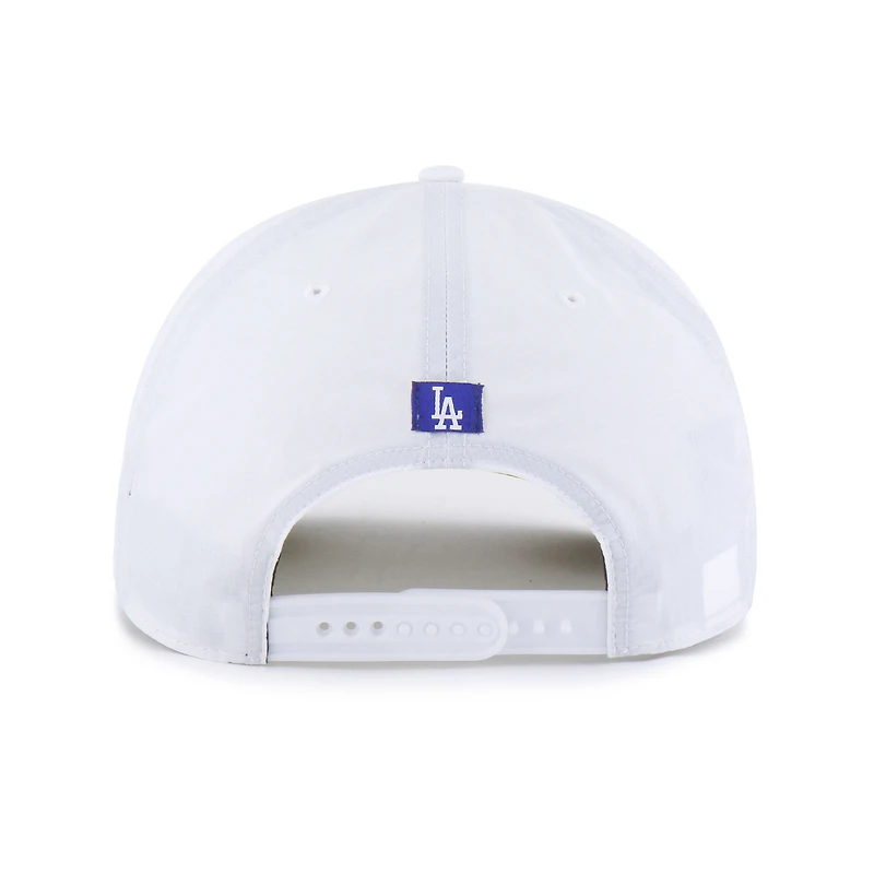 Casquette ajustable blanche « 47 » des Dodgers de Los Angeles pour homme, modèle Brrr Fairway Hitch