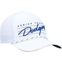 Casquette Snapback Downburst Hitch des Los Angeles Dodgers '47 blanche pour homme