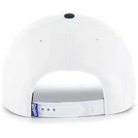 Casquette Snapback '47 White Los Angeles Dodgers Flag Script Hitch Snapback pour homme