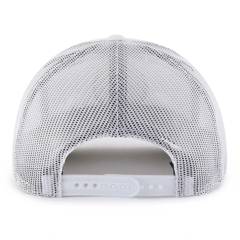 Men's '47 White Los Angeles Dodgers Homage Adjustable Trucker Hat