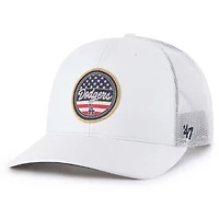 Casquette de camionneur ajustable blanche « 47 » pour homme, hommage aux Dodgers de Los Angeles